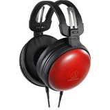 Audio Technica ATH-AWAS/F, Kopfhörer schwarz/rot, Klinke