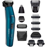 BaByliss 12-in-1 Japanese Steel MT890E, Haarschneider blau/schwarz