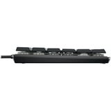 CHERRY KC 500 MX LP TKL, Tastatur schwarz, DE-Layout, Cherry MX Low Profile 2.0 Ivory