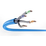Digitus Professional Cat.6a U/FTP Verlegekabel Duplex, Dca blau, 500 Meter Trommel