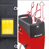 EINHELL Elektro-Leisehäcksler GC-RS 2540 rot/schwarz, 2.000 Watt