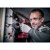 EINHELL Professional Akku-Schlagbohrschrauber TP-CD 18/80 Li-i BL - Solo, 18Volt rot/schwarz, ohne Akku und Ladegerät
