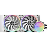 EKL Gletscherwasser 240 White RGB 240mm, Wasserkühlung weiß