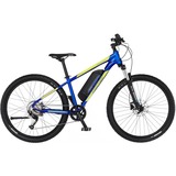 FISCHER Fahrrad Montis 2.1 Junior (2022), Pedelec blau (glänzend)/gelb, 38 cm Rahmen, 27,5"