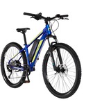 FISCHER Fahrrad Montis 2.1 Junior, Pedelec blau (glänzend)/gelb, 38 cm Rahmen, 27,5"