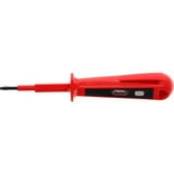 GEDORE Red Phasenprüfer max. 250Volt, Schlitz 3mm, Schraubendreher rot