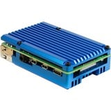 Inter-Tech ODS-721 für Raspberry Pi 4B, Gehäuse blau, für Raspberry Pi 4 Modell B