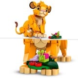 LEGO 43243 Disney Classic Simba, das Löwenjunge des Königs, Konstruktionsspielzeug 