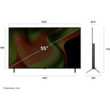 LG OLED55B59LA.AEU evo TV, OLED-Fernseher 139 cm (55 Zoll), schwarz, UltraHD/4K, HDR, SmartTV, 120Hz Panel