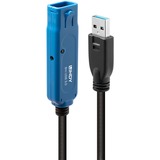 Lindy USB 3.0 Aktivverlängerungskabel Pro schwarz, 8 Meter