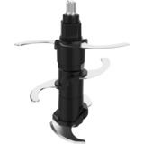 Rommelsbacher Multi-Zerkleinerer MZ 600 edelstahl/schwarz, 600 Watt, Glasbehälter 2 Liter