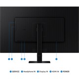 SAMSUNG ViewFinity S70D S32D700EAU, LED-Monitor 80 cm (32 Zoll), schwarz, UltraHD/4k, VA, HDR10