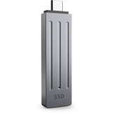 Seagate Ultra Compact SSD 2 TB, Externe SSD dunkelgrau, USB-C 3.2 Gen 2 (10 Gbit/s)