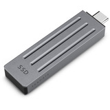 Seagate Ultra Compact SSD 2 TB, Externe SSD dunkelgrau, USB-C 3.2 Gen 2 (10 Gbit/s)