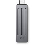 Seagate Ultra Compact SSD 2 TB, Externe SSD dunkelgrau, USB-C 3.2 Gen 2 (10 Gbit/s)