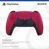 Sony DualSense Wireless-Controller, Gamepad rot/schwarz, Cosmic Red
