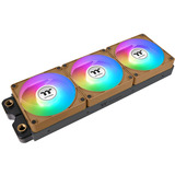 Thermaltake CT140 EX Reverse ARGB Sync PC Cooling Fan Gravel Sand, Gehäuselüfter braun, 3er-Pack, 140 mm