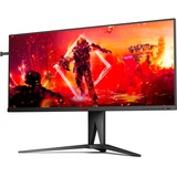 AOC AGON AG405UXC, Gaming-Monitor 100 cm (40 Zoll), schwarz, WQHD, IPS, HDMI, DisplayPort, HDR, AMD FreeSync Premim, USB-C, 144Hz Panel