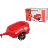 BIG Bobby-Car Trailer, Kinderfahrzeug rot/schwarz