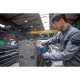 Bosch Professional PRO X-LOCK Akku-Winkelschleifer BITURBO GWX 18V-15 P Professional solo, Ø 125mm blau/schwarz, ohne Akku und Ladegerät, in L-BOXX