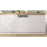 Bosch SPI4HMS49E Serie 4, Spülmaschine edelstahl (gebürstet), 45 cm, Home Connect