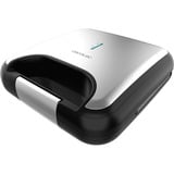 Cecotec Rock’nToast Classic+ Sandwichmaker edelstahl/schwarz, 800 Watt, für 2 Personen