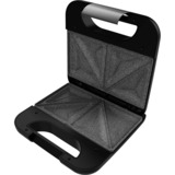 Cecotec Rock’nToast Classic+ Sandwichmaker edelstahl/schwarz, 800 Watt, für 2 Personen