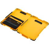 DEWALT TSTAK Clipboard, Unterlage gelb/schwarz, mit 180° LED Licht