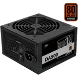 DeepCool DA500, PC-Netzteil schwarz, 2x PCIe, 500 Watt