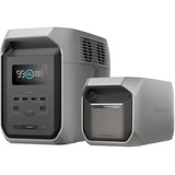 EcoFlow DELTA 3 1500, tragbare Powerstation silber, 1.536 Wh, X-boost 2.400W, LFP-Akku
