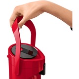 Emsa PONZA Pump-Isolierkanne 1,9 Liter rot (glänzend), Comfort Press