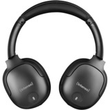 Intenso O400HA , Kopfhörer schwarz, Bluetooth 5.3, Klinke, ANC