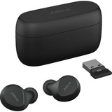 Jabra Evolve2 Buds, Kopfhörer schwarz, UC, USB-A, Bluetooth