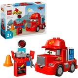 LEGO 10417 DUPLO Disney Mack beim Rennen, Konstruktionsspielzeug rot