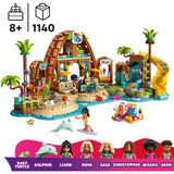 LEGO 42673 Friends Familienurlaub im Strandresort, Konstruktionsspielzeug 