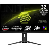 MSI MAG 321CUPDFDE, Gaming-Monitor 80 cm (31.5 Zoll), schwarz, UltraHD/4K, Rapid-VA, Curved, Dual-Mode 160/320 Hz, USB-C, 320Hz Panel