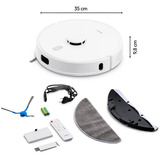 Medion MD11916 X41 SW, Saugroboter weiß