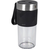 WMF KÜCHENminis Mix on the go, Standmixer schwarz, 1.200 mAh Akku, Behälter 0,3 Liter