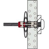 fischer Hohlraumdübel DuoHM 6x55 S PZ 25 Stück, mit Panhead-Schraube