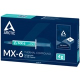 ARCTIC MX-6 Wärmeleitpaste 4g, Wärmeleitpasten grau, mit 6x MX Cleaner