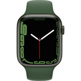 Apple Watch Series 7 Generalüberholt, Smartwatch grün/grün, 45 mm, Sportarmband, Aluminium-Gehäuse