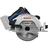Bosch Akku-Handkreissäge GKS 18V-68-2 Professional solo, 18Volt blau/schwarz, ohne Akku und Ladegerät, Ø 190mm, in L-BOXX