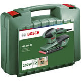 Bosch Heimwerken & Garten Schwingschleifer PSS 200 AC grün/schwarz, 200 Watt, im Koffer