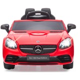 Jamara Ride-on Mercedes-Benz SLC, Kinderfahrzeug rot, 12V