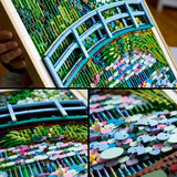 LEGO 31220 Art Claude Monet - Brücke über einen Seerosenteich, Konstruktionsspielzeug 