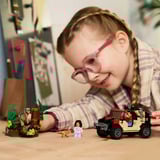 LEGO 76972 Jurassic World Raptor: Verfolgungsjagd mit dem Geländewagen, Konstruktionsspielzeug 