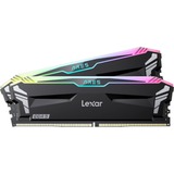 Lexar DIMM 32 GB DDR5-7200 (2x 16 GB) Dual-Kit, Arbeitsspeicher schwarz, LD5U16G72C34LA-RGD, Ares RGB, INTEL XMP, AMD EXPO