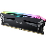 Lexar DIMM 32 GB DDR5-7200 (2x 16 GB) Dual-Kit, Arbeitsspeicher schwarz, LD5U16G72C34LA-RGD, Ares RGB, INTEL XMP, AMD EXPO
