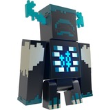 Mattel Minecraft Warden Figur mit Lichtern, Geräuschen und Zubehör, Spielfigur 