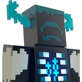 Mattel Minecraft Warden Figur mit Lichtern, Geräuschen und Zubehör, Spielfigur 
